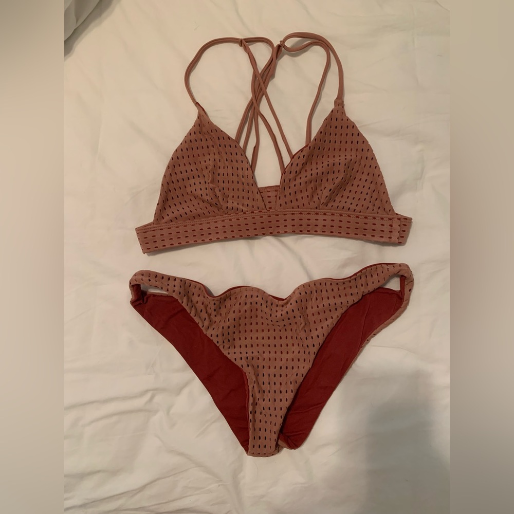 Acacia pink bathing suite